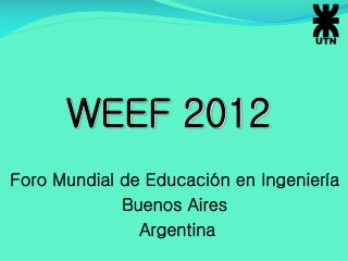 WEEF 2012