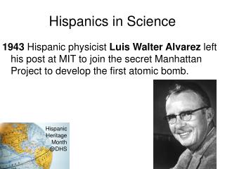 Hispanics in Science