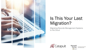 Is This Your Last Migration?