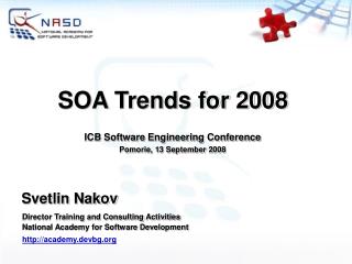 SOA Trends for 2008