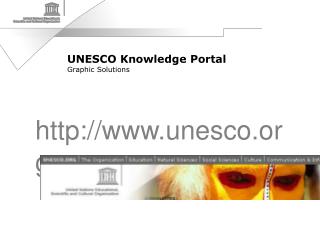 UNESCO Knowledge Portal Graphic Solutions