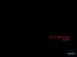 HCD template