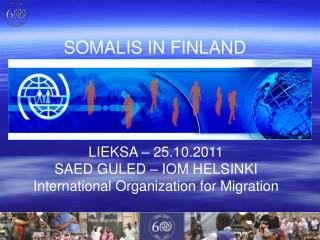 SOMALIS IN FINLAND