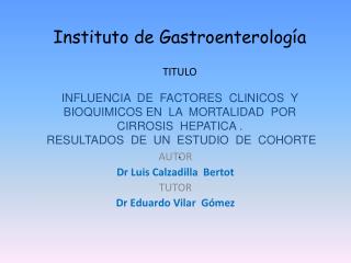 Instituto de Gastroenterología
