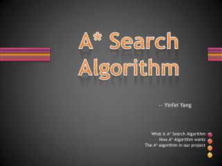 A* Search Algorithm