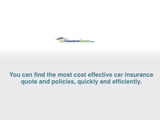 CarInsuranceQuotes.com - Get free Car Insurance Quotes