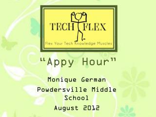 “ Appy Hour”