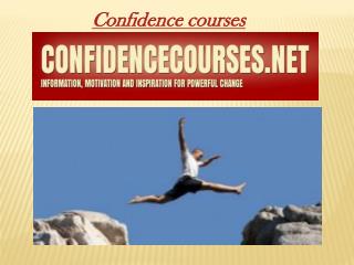 confidence courses