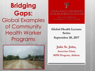 Bridging Gaps: Global Examples of Community Health Worker Programs