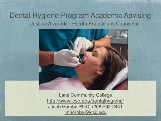 Dental Hygiene Program Academic Advising