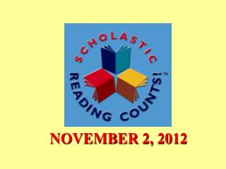 NOVEMBER 2, 2012