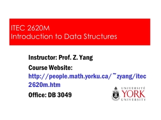 ITEC 2620M Introduction to Data Structures