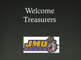 Welcome Treasurers