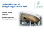 A New Horizon for Hong Kong Science Park