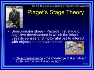 first stage of cognitive development