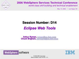 Eclipse Web Tools