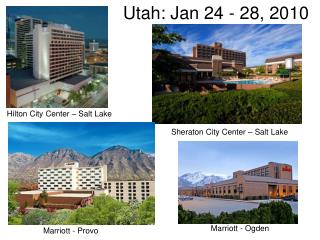 Utah: Jan 24 - 28, 2010
