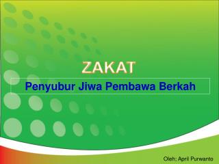 zakat powerpoint presentation