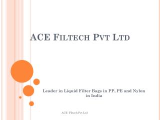 ACE Filtech Pvt Ltd