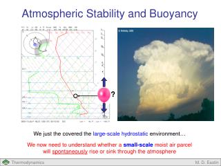 We just the covered the large-scale hydrostatic environment…