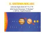 IL SISTEMA SOLARE