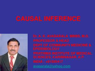 CAUSAL INFERENCE