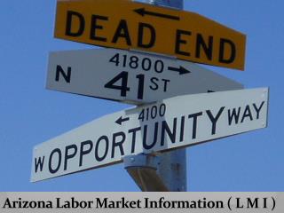 Arizona Labor Market Info rm ation ( L M I )