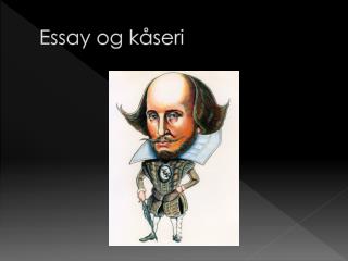 Essay og kåseri
