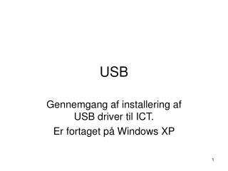 USB