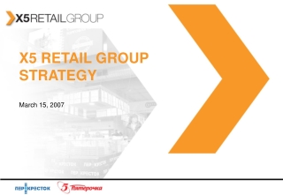 X5 RETAIL GROUP STRATEGY