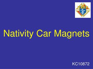 Nativity Car Magnets