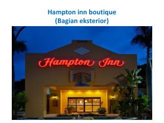 Hampton inn boutique ( B agian eksterior )