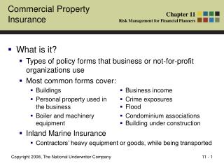 Commercial Property Insurance