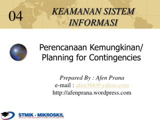 KEAMANAN SISTEM INFORMASI