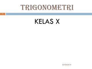 TRIGONOMETRI