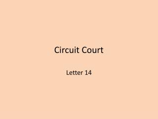 Circuit Court