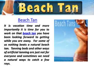 Beach Tan
