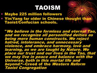 TAOISM