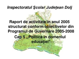 Inspectoratul Şcolar Judeţean Dolj