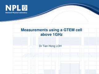Measurements using a GTEM cell above 1GHz