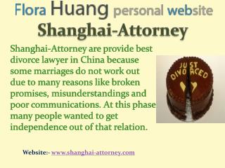 Finest of divorce lawyer in China