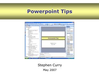Powerpoint Tips