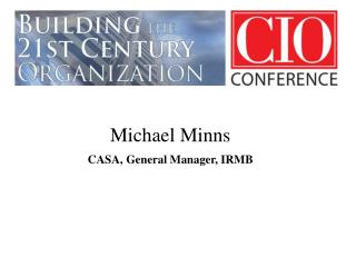 Michael Minns CASA, General Manager, IRMB