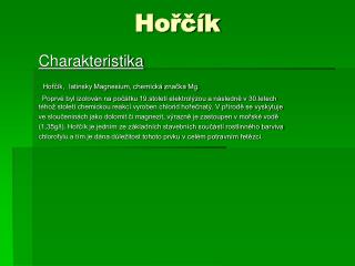Hořčík