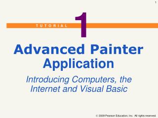 Advanced Painter Application Introducing Computers, the Internet and Visual Basic