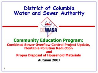 District of Columbia Water and Sewer Authority