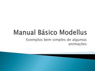 Manual Básico Modellus
