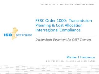 January 24, 2013 TRANSMISSION COMMITTEE MEETING