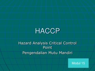 HACCP