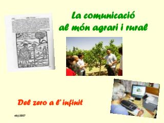 La comunicació al món agrari i rural